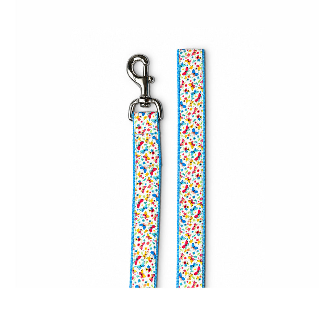ARAMESH Dancing Wings Cotton Collar & Leash Set