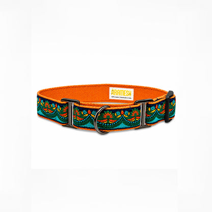 ARAMESH Fire & Ice Cotton Martingale Collar