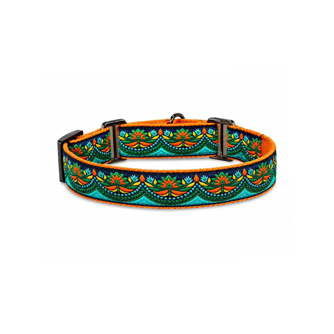 ARAMESH Fire & Ice Cotton Martingale Collar