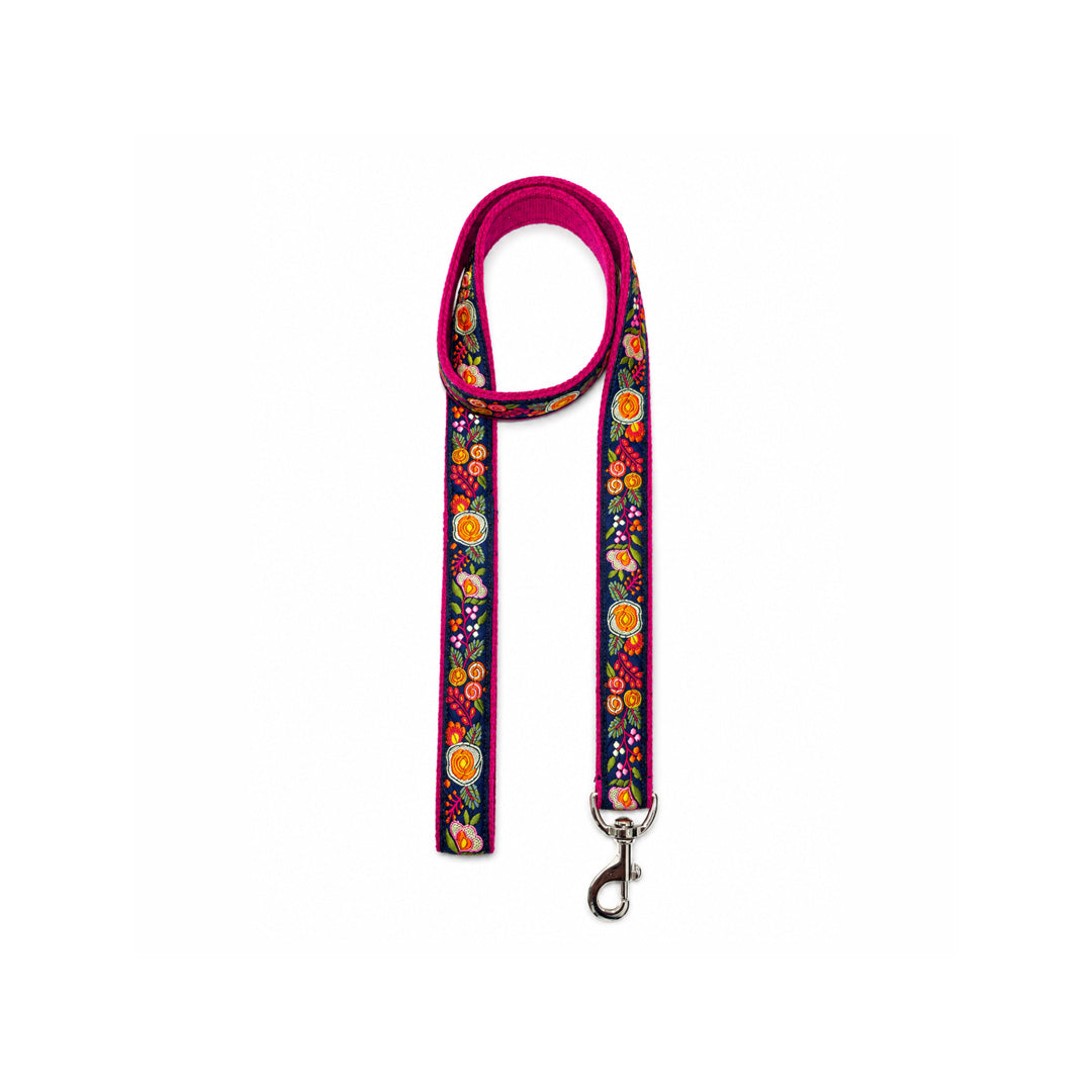 ARAMESH Gulzaar Cotton Collar & Leash Set