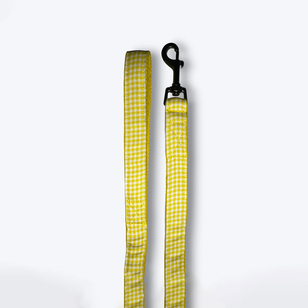 ARAMESH Lemonade Cotton Collar & Leash Set