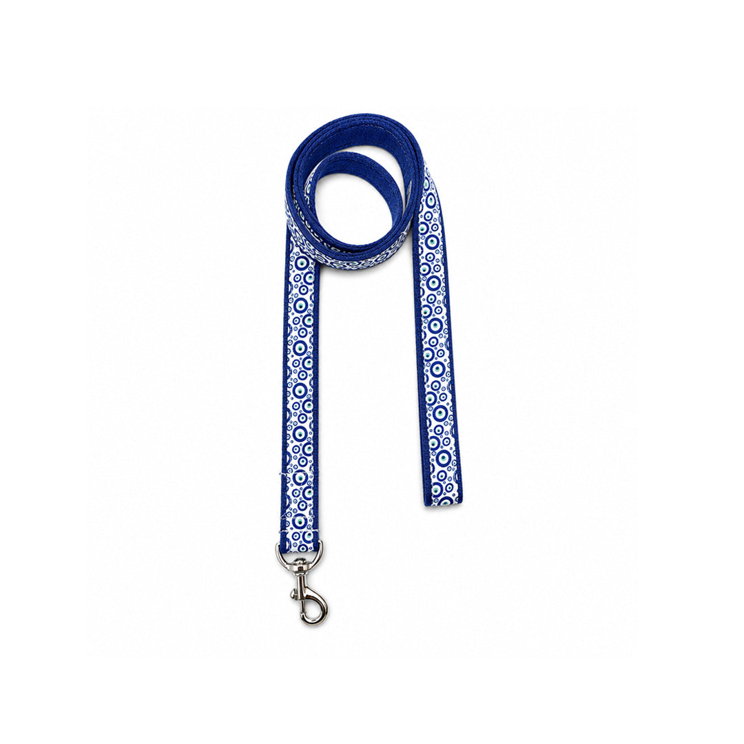 ARAMESH Nazar Charm Cotton Collar & Leash Set