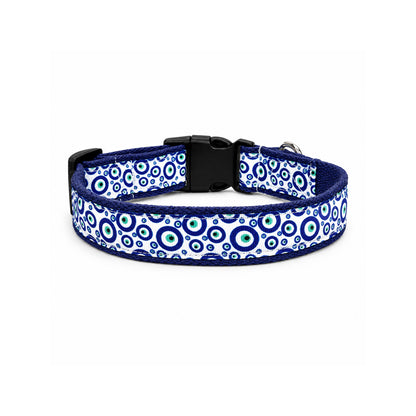 ARAMESH Nazar Charm Cotton Collar & Leash Set