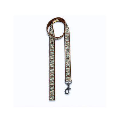 ARAMESH Sultan Paws Cotton Collar & Leash Set