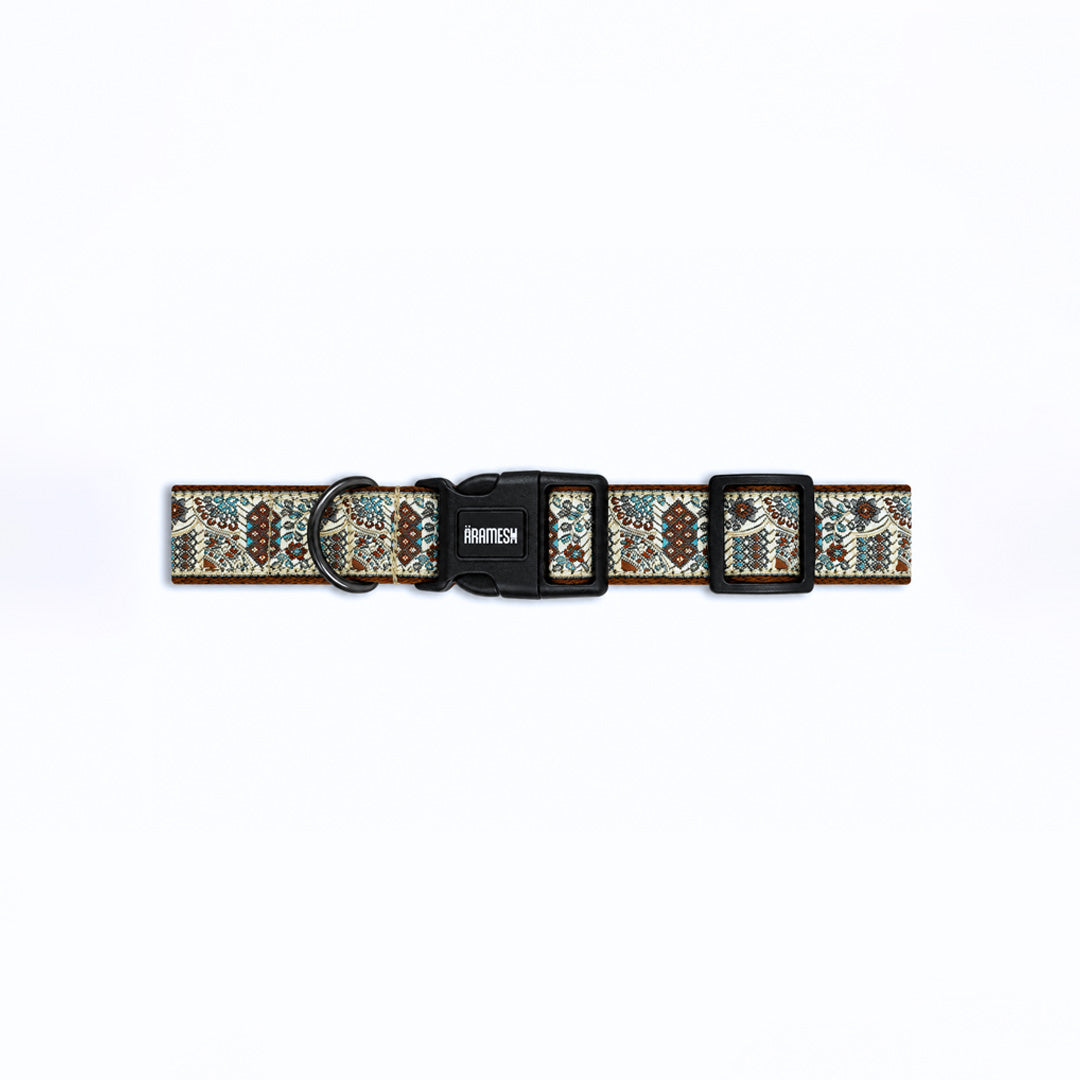 ARAMESH Sultan Paws Cotton Collar & Leash Set