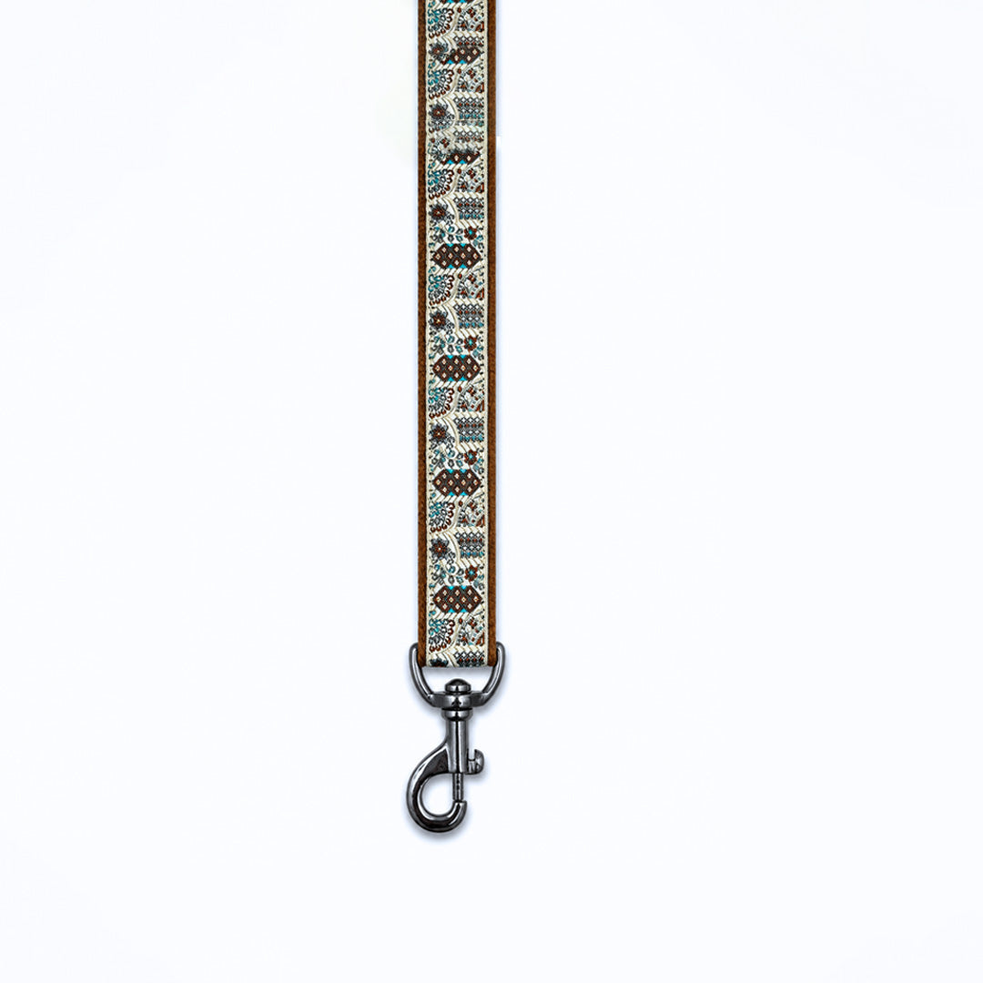 ARAMESH Sultan Paws Cotton Collar & Leash Set