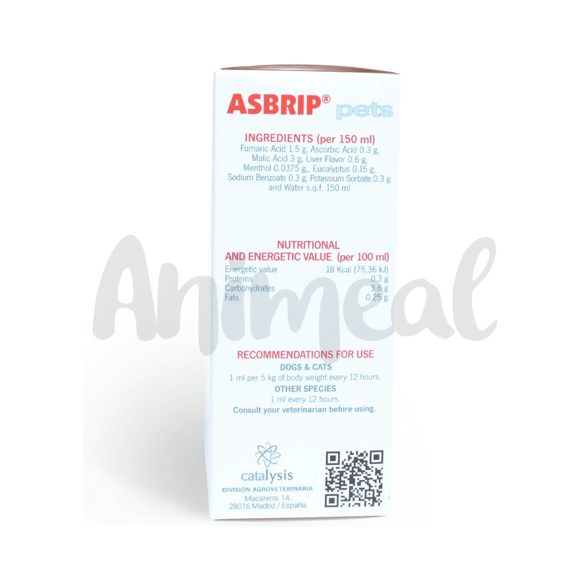 ASBRIP PET SYRUP (S) - Animeal