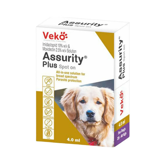 ASSURITY PLUS (25-40KG) DOG SPOT ON - Animeal