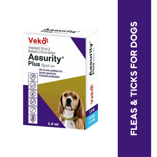 ASSURITY PLUS (4-10KG) DOG SPOT ON - Animeal