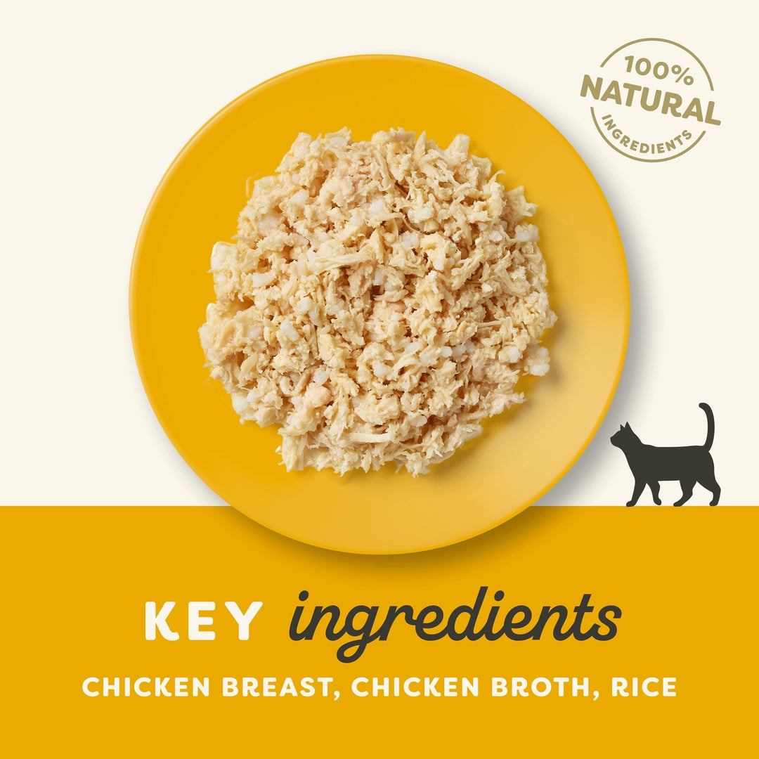 Applaws Natural Premium Wet Cat Food for Adult Cats, Chicken Breast in Broth 70g Can