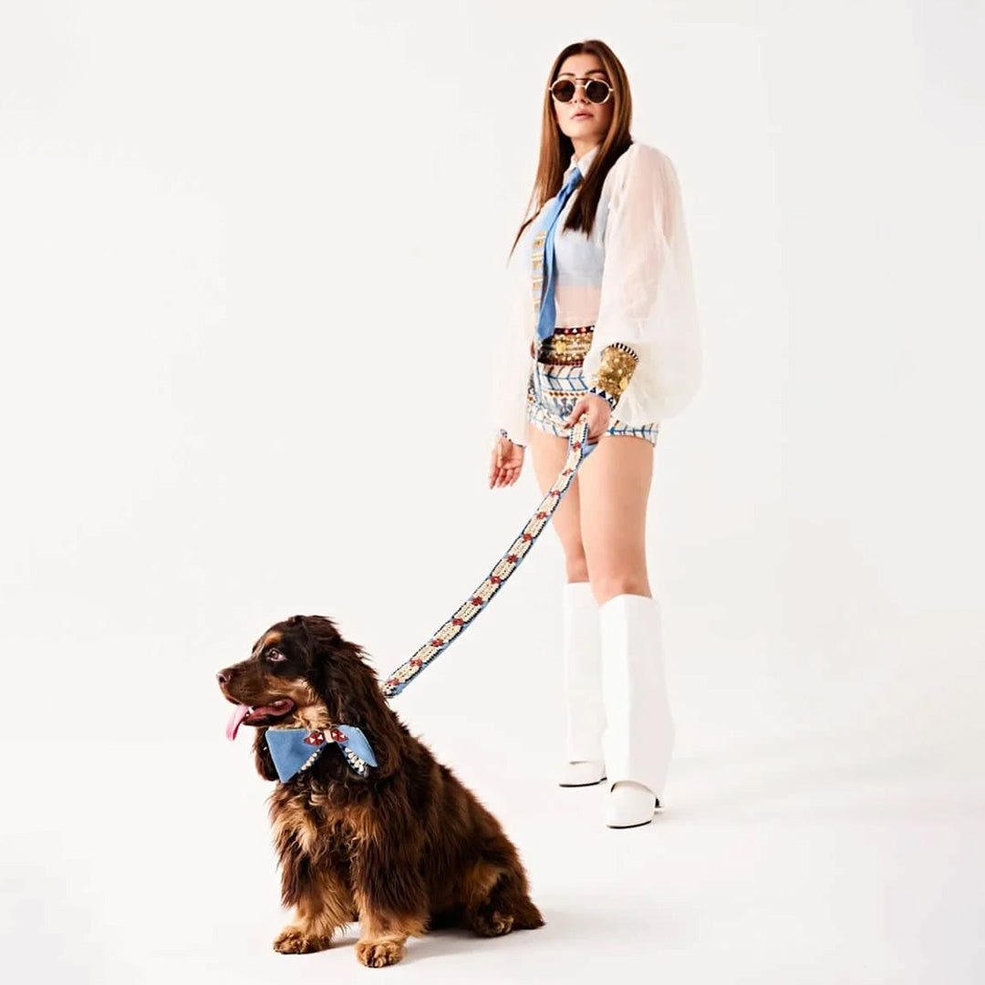 Ashna Vaswani Royal Bow Dog Collar