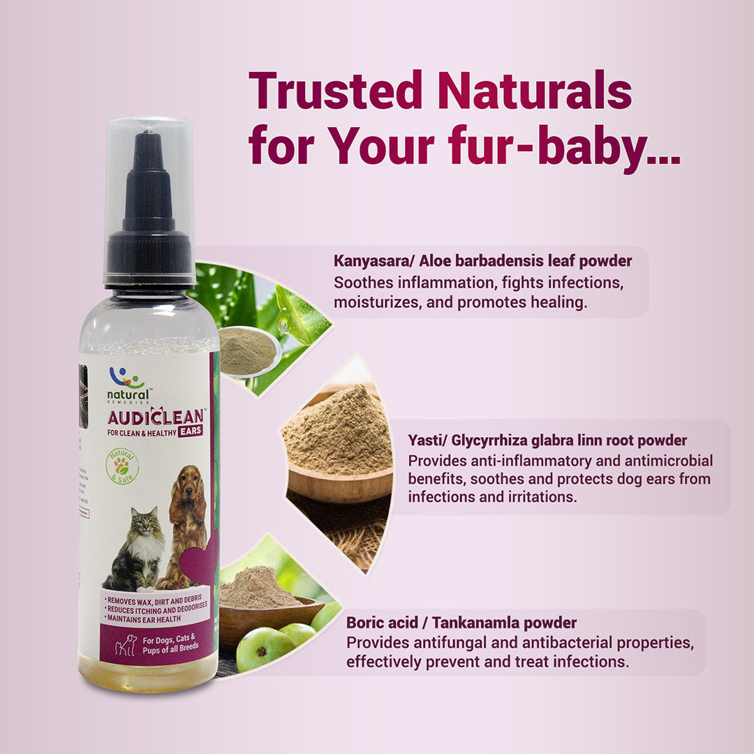 Pet natural remedies AUDICLEAN 90 ML
