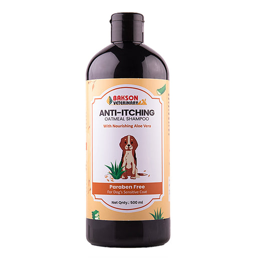 Bakson Veterinary ANTI ITCHING OATMEAL SHAMPOO