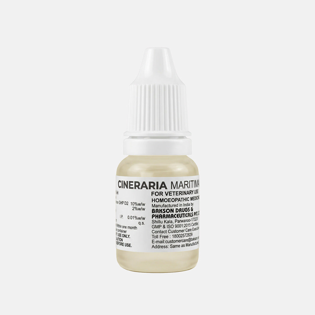 Bakson Veterinary CINERARIA MARITIMA EYE DROPS