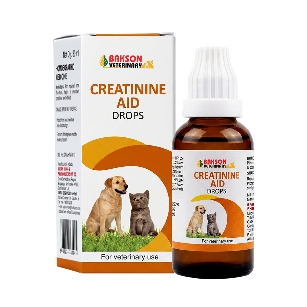 Bakson Veterinary CREATININE AID Drops