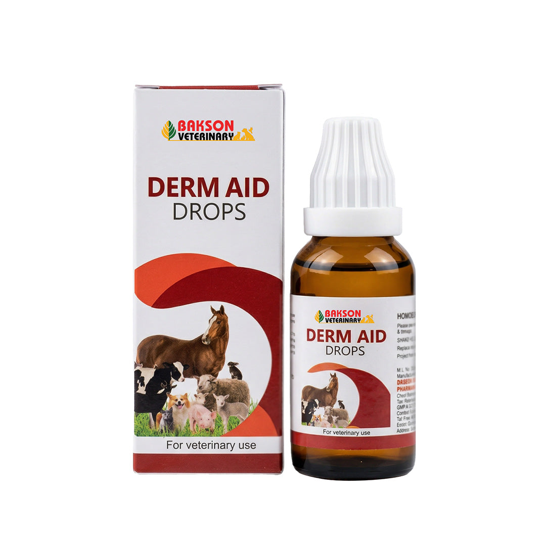 Bakson Veterinary DERM AID Drops