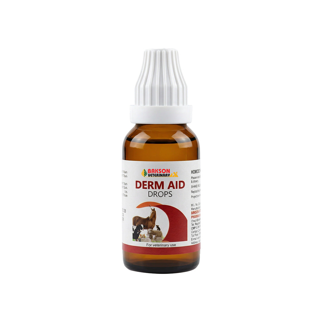Bakson Veterinary DERM AID Drops