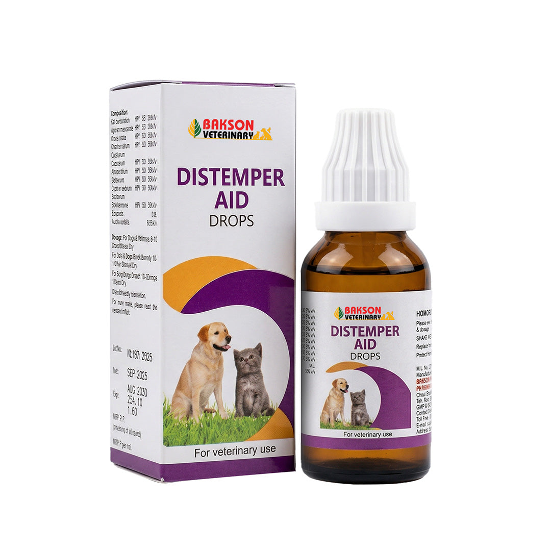 Bakson Veterinary DISTEMPER AID Drops
