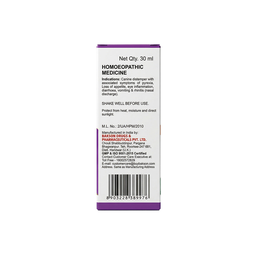 Bakson Veterinary DISTEMPER AID Drops