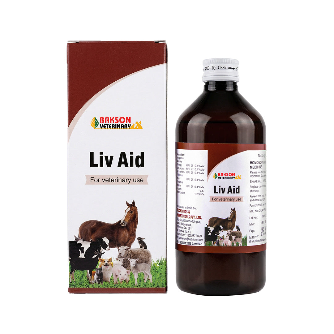 Bakson Veterinary LIV AID SYRUP (VET)