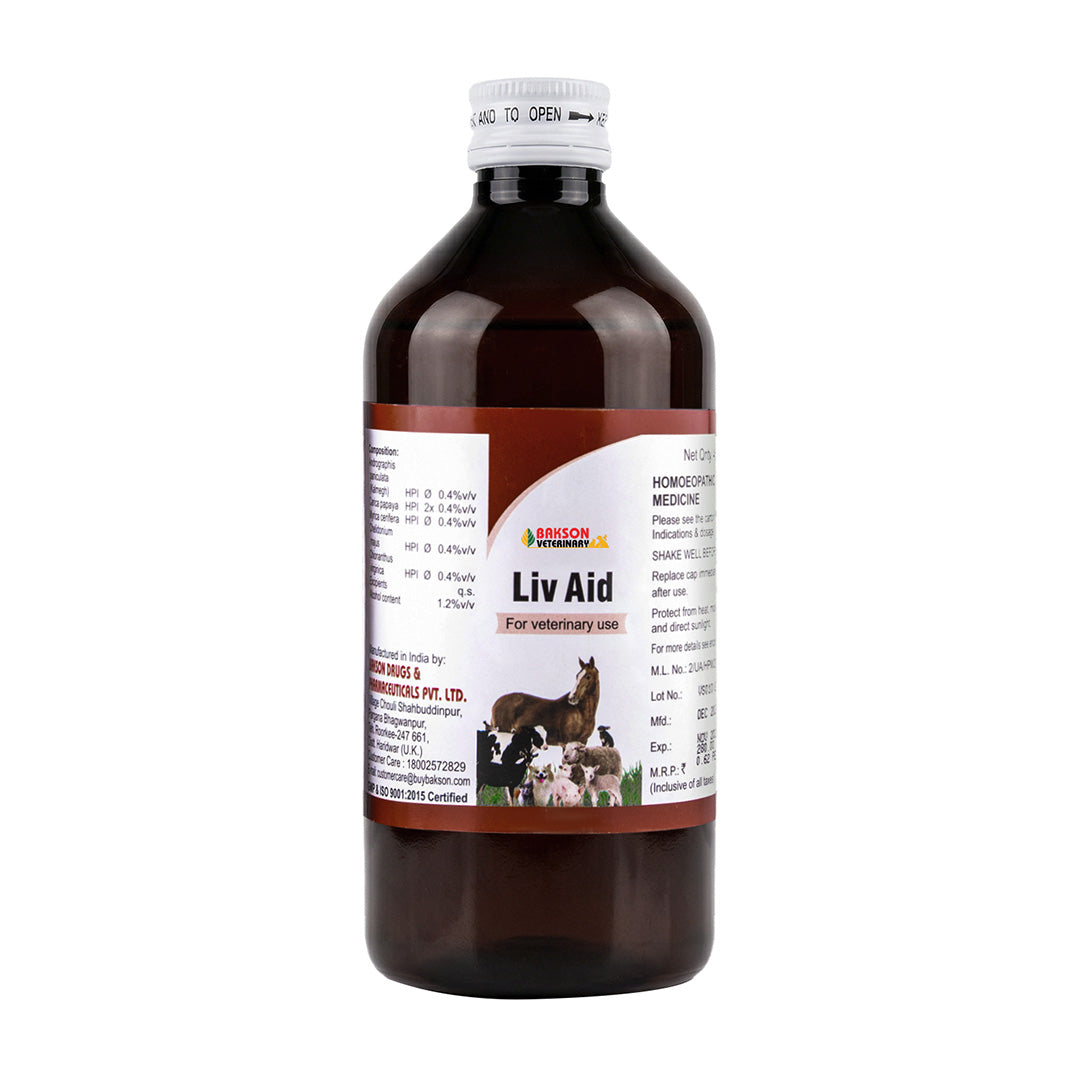 Bakson Veterinary LIV AID SYRUP (VET)