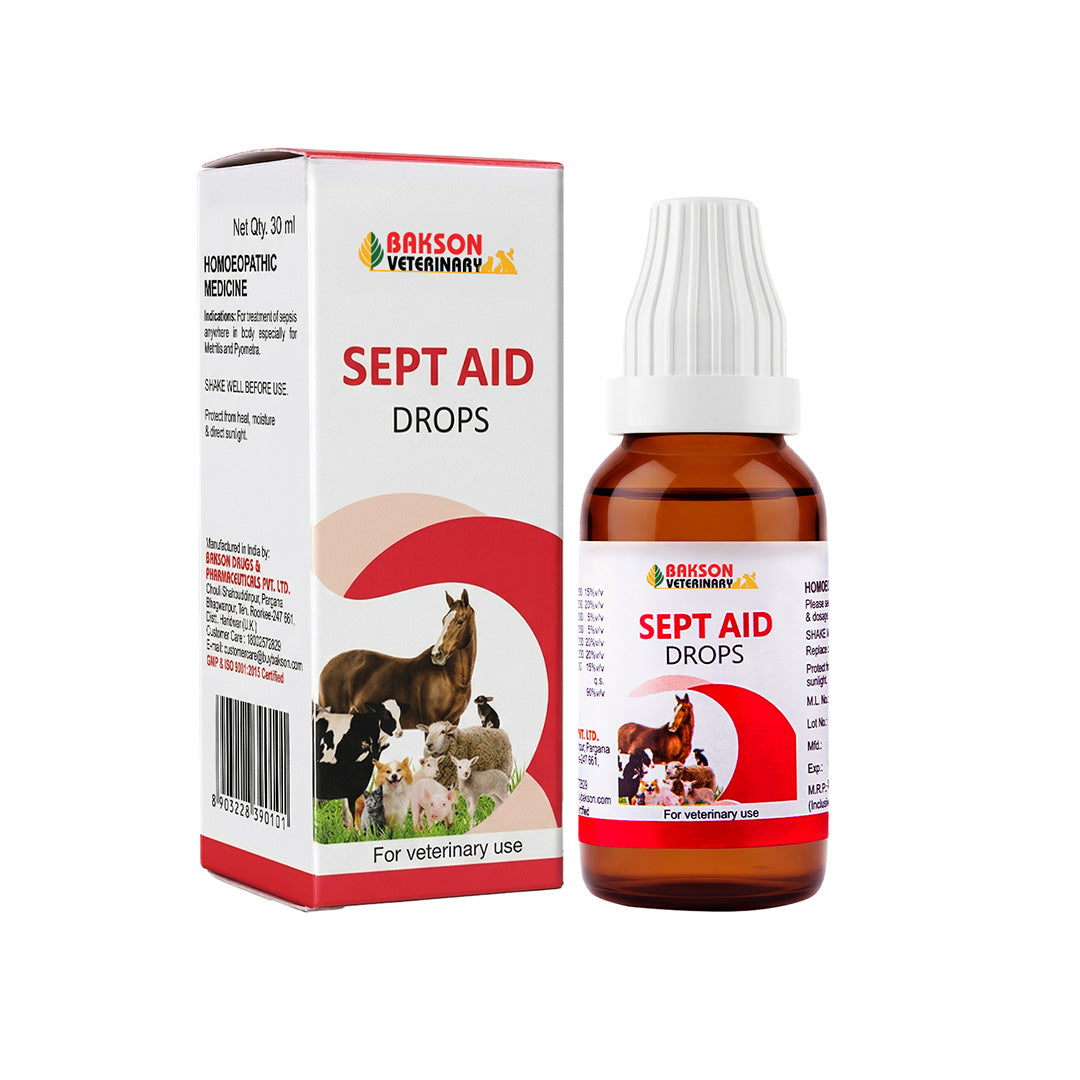 Bakson Veterinary SEPT AID DROPS