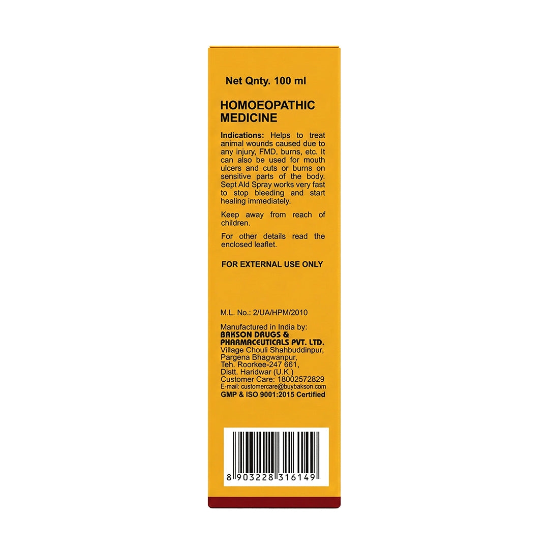 Bakson Veterinary SEPT AID ( FOR EXTERNAL USE)