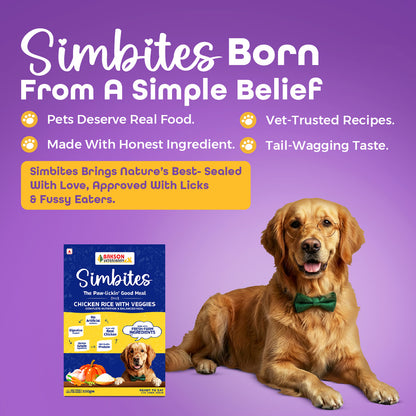 Bakson Veterinary Simbites – Chicken Rice with Veggies Wet Food