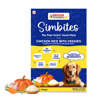 Bakson Veterinary Simbites – Chicken Rice with Veggies Wet Food