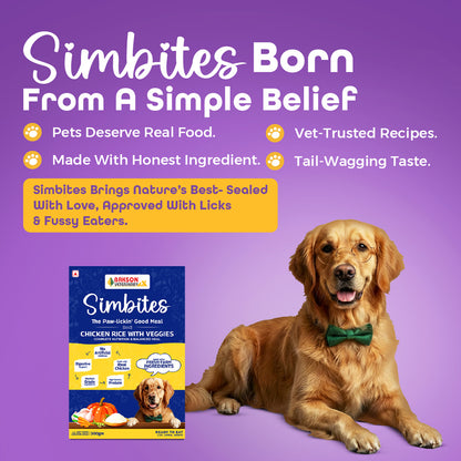 Bakson Veterinary Simbites – Chicken Rice with Veggies Wet Food
