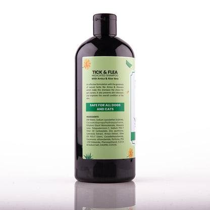 Bakson Veterinary TICK & FLEA SHAMPOO