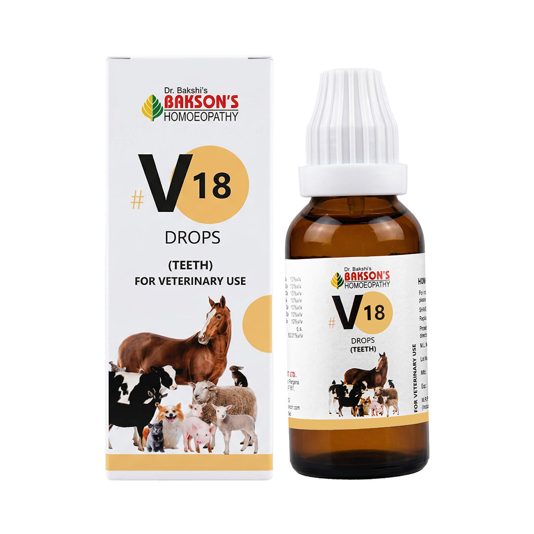 Bakson Veterinary V-18 (Teeth Drops)