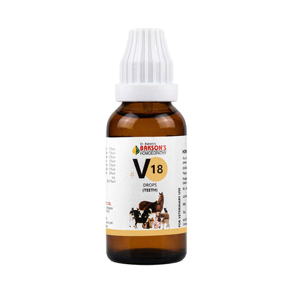 Bakson Veterinary V-18 (Teeth Drops)