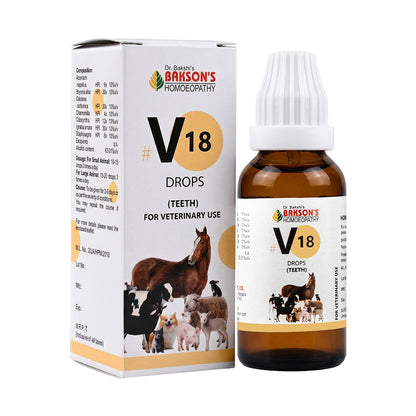 Bakson Veterinary V-18 (Teeth Drops)