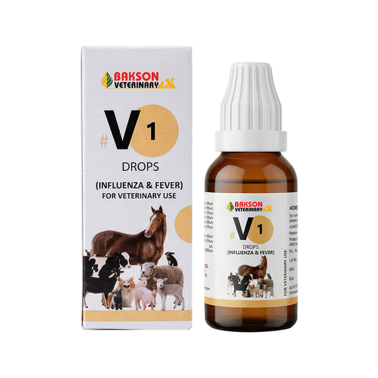 Bakson Veterinary V-1(Influenza &fever Drops)