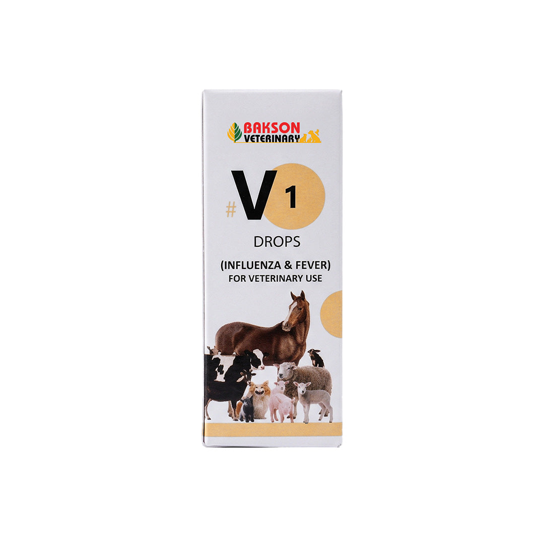 Bakson Veterinary V-1(Influenza &fever Drops)