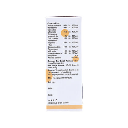 Bakson Veterinary V-26 (Injury Drops)