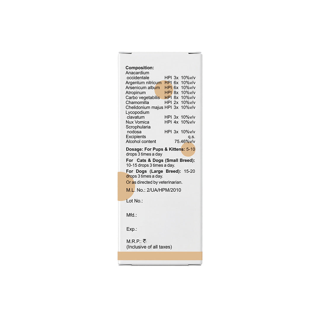 Bakson Veterinary V-2 (Stomach Drops)