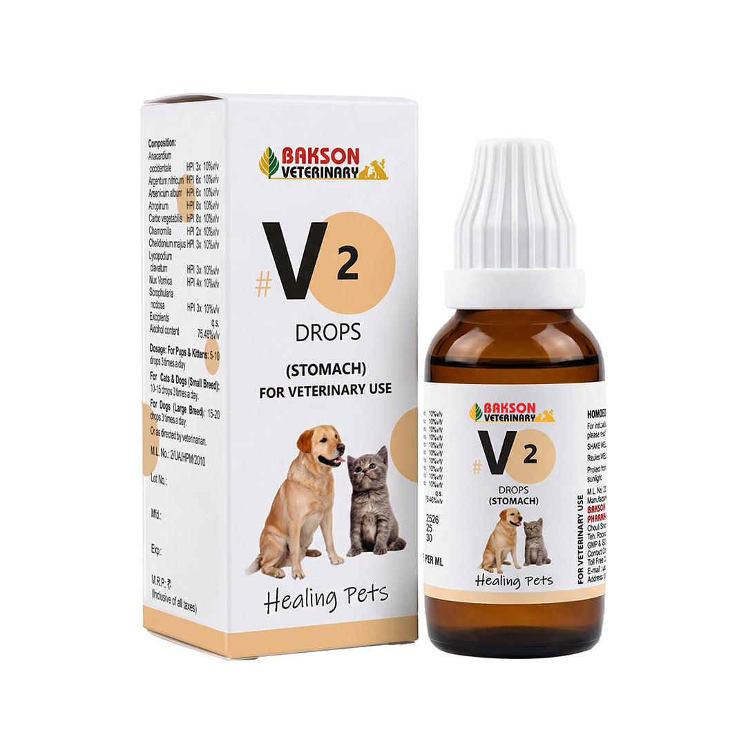 Bakson Veterinary V-2 (Stomach Drops)
