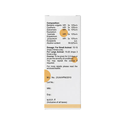 Bakson Veterinary V35 Urinary Drops