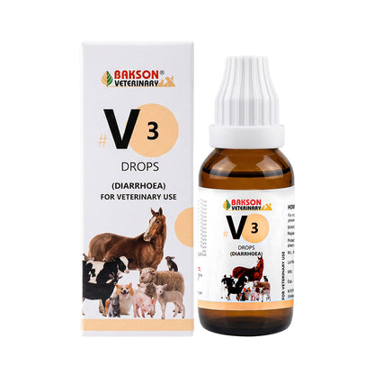 Bakson Veterinary V-3 (Diarrhoea Drops)