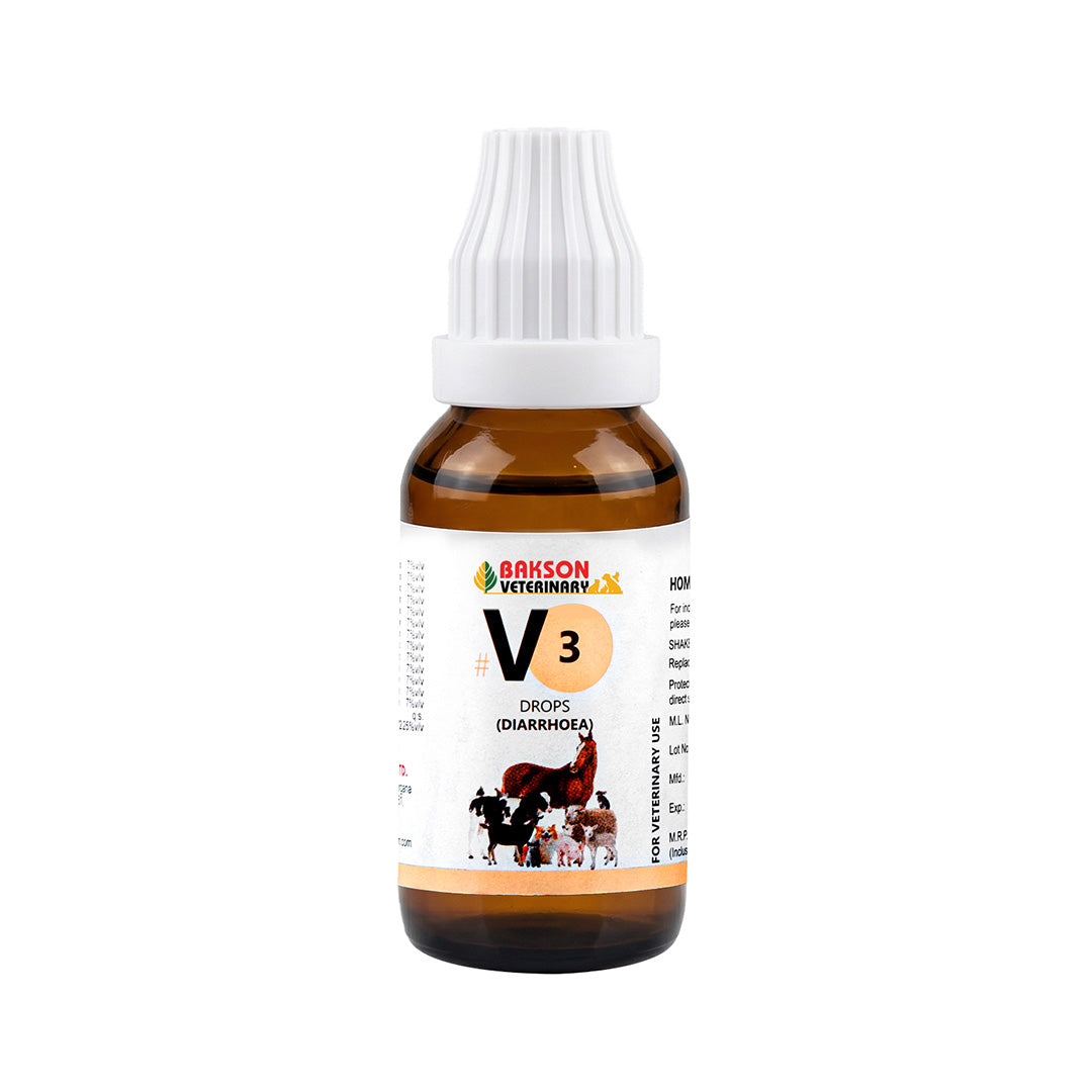 Bakson Veterinary V-3 (Diarrhoea Drops)