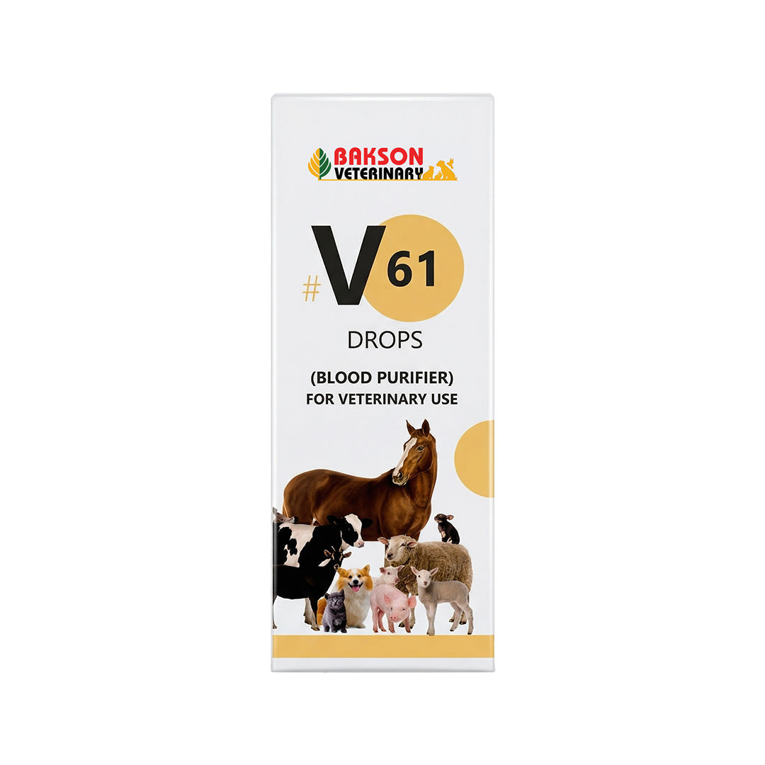 Bakson Veterinary V-61 (Blood Purifed Drops)