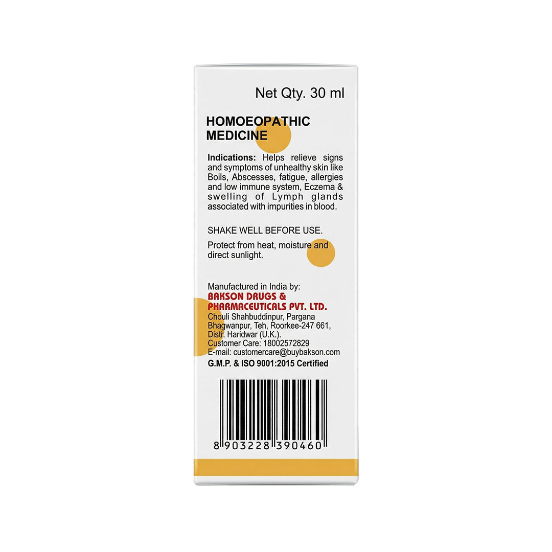 Bakson Veterinary V-61 (Blood Purifed Drops)