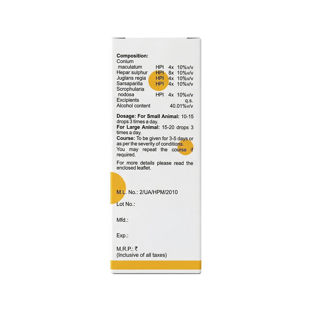 Bakson Veterinary V-61 (Blood Purifed Drops)
