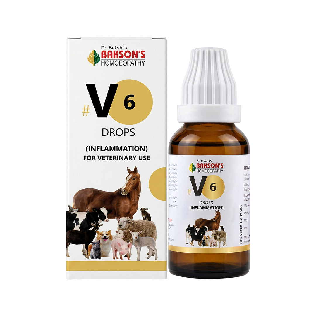 Bakson Veterinary V6 Inflammation Drops
