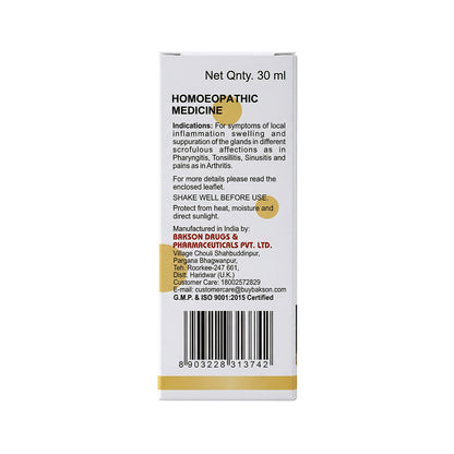 Bakson Veterinary V6 Inflammation Drops