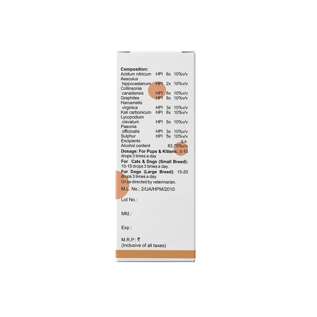 Bakson Veterinary V-9(Hemorrhiidal Drops)