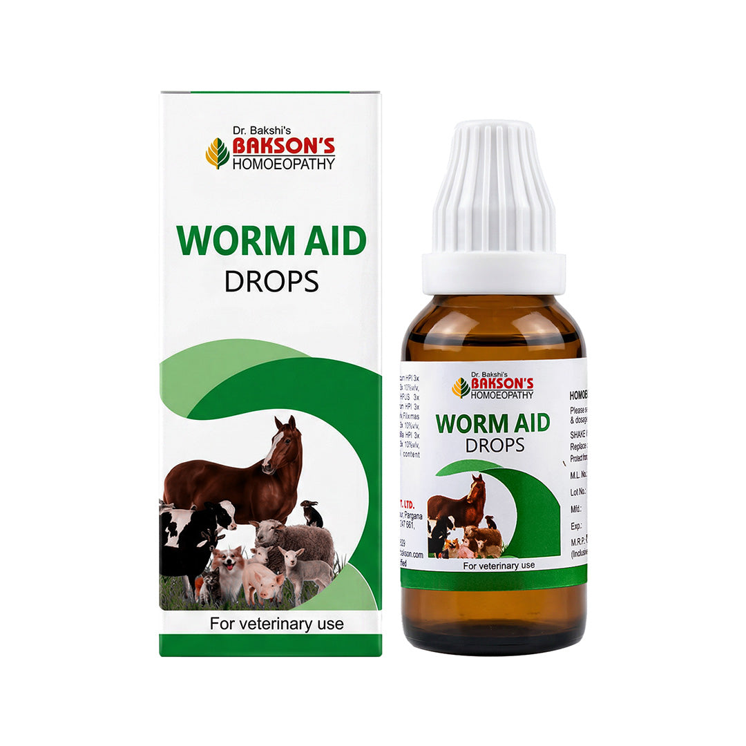 Bakson Veterinary WORM AID Drops