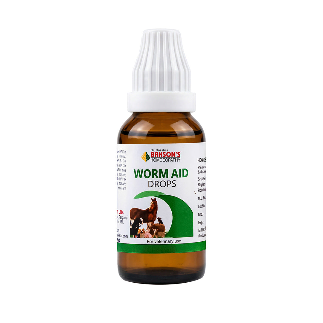 Bakson Veterinary WORM AID Drops